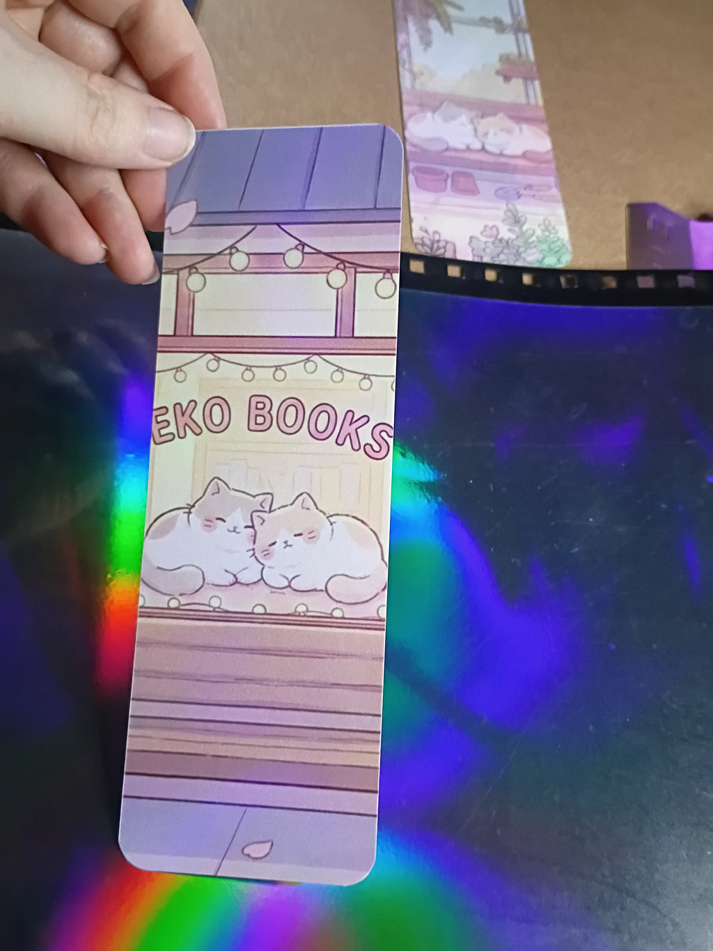Neko Book store nap bookmark