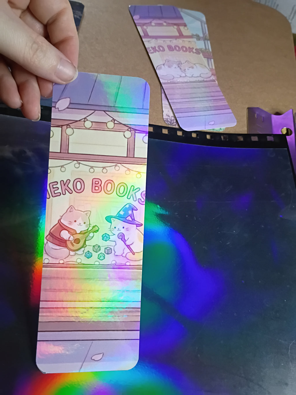 Neko Game night Book mark