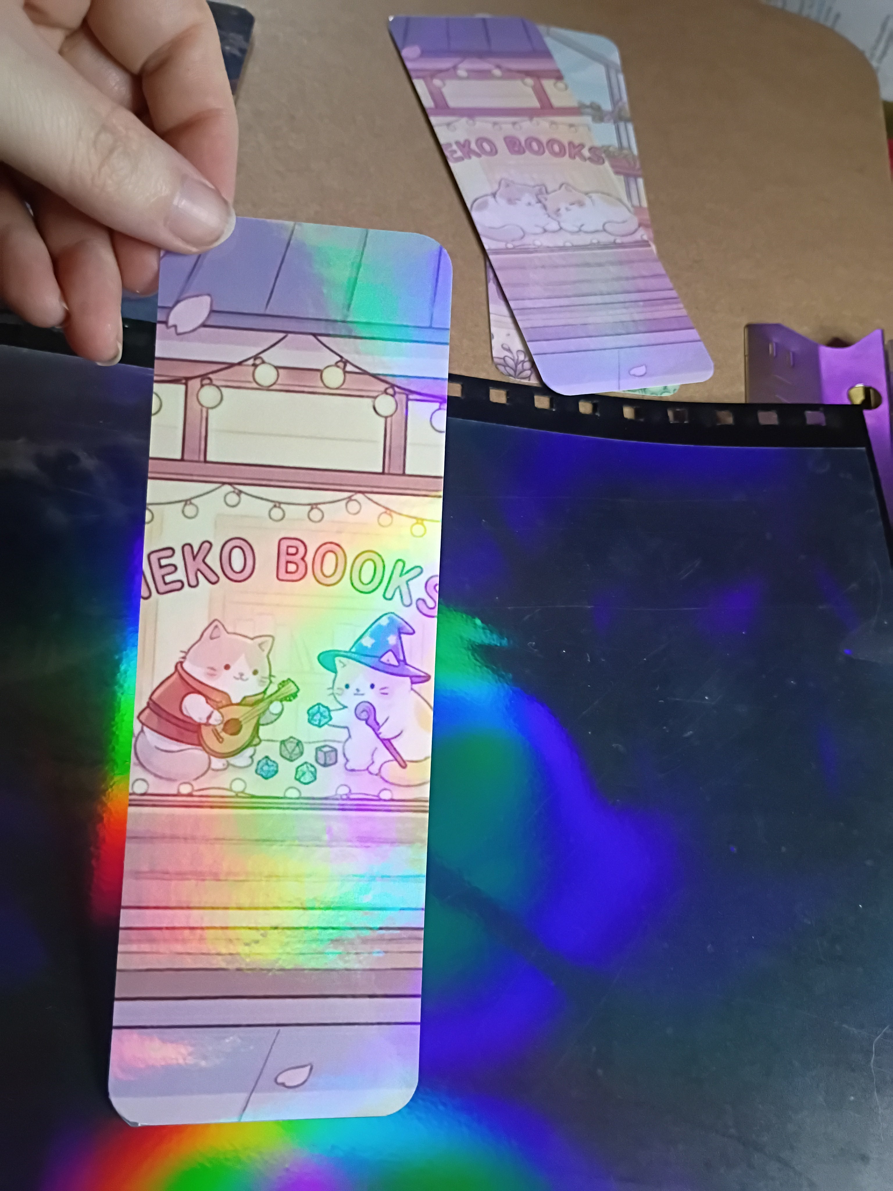 Neko Game night Book mark