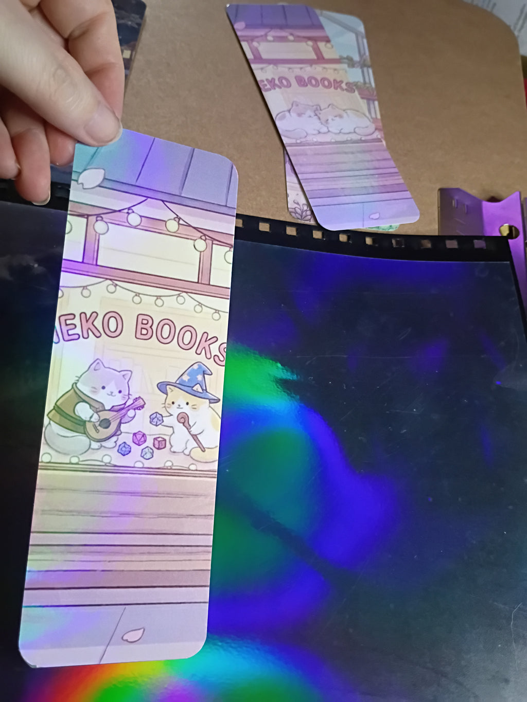 Neko Game night Book mark