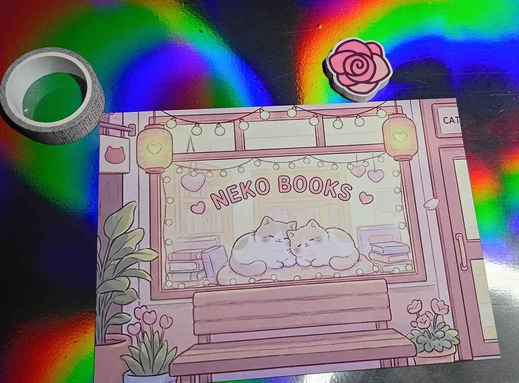 Neko bookstore nap