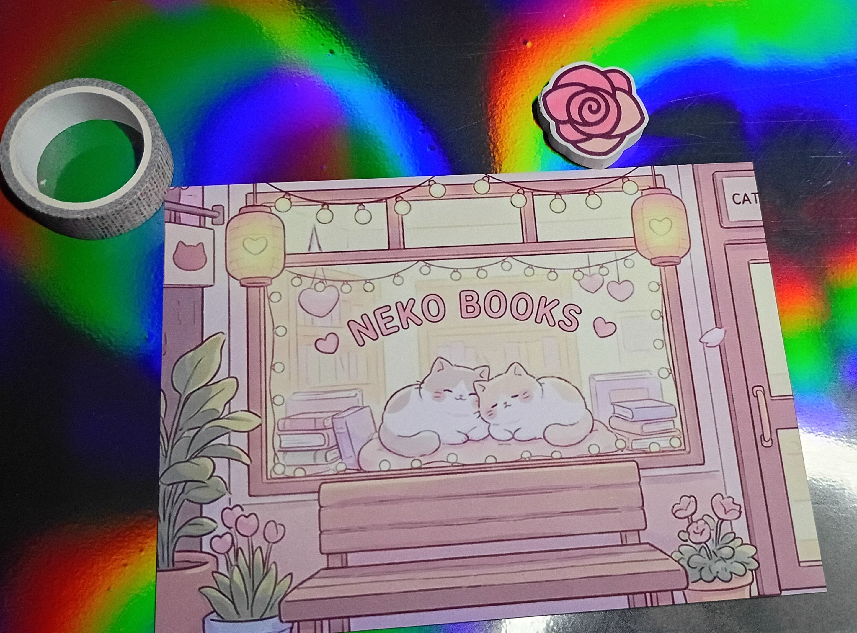 Neko bookstore nap