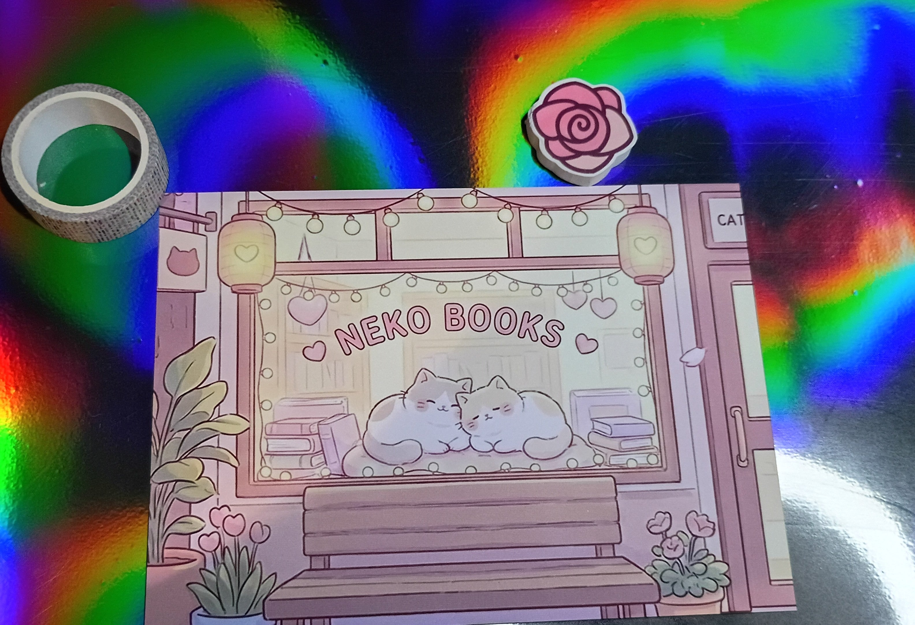 Neko bookstore nap